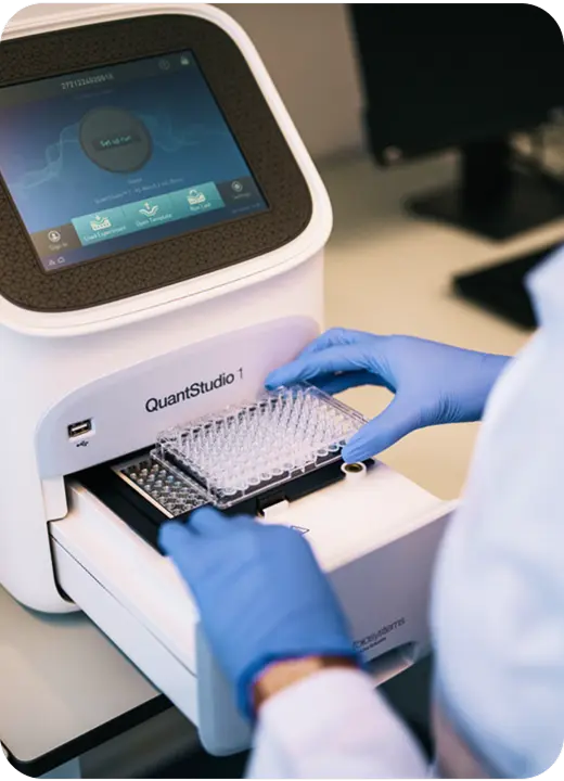 CanChip laboratory bench during a study run